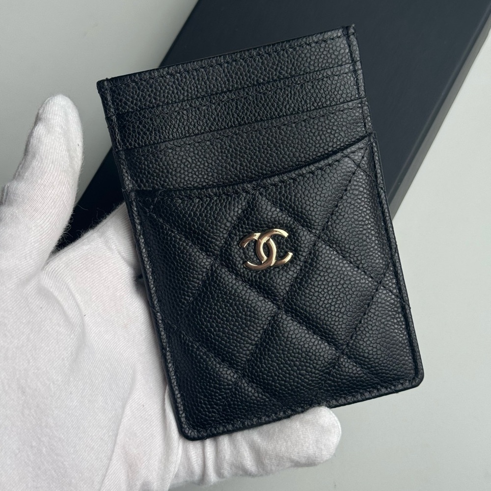 Chanel Black Card Holder (SOLD)